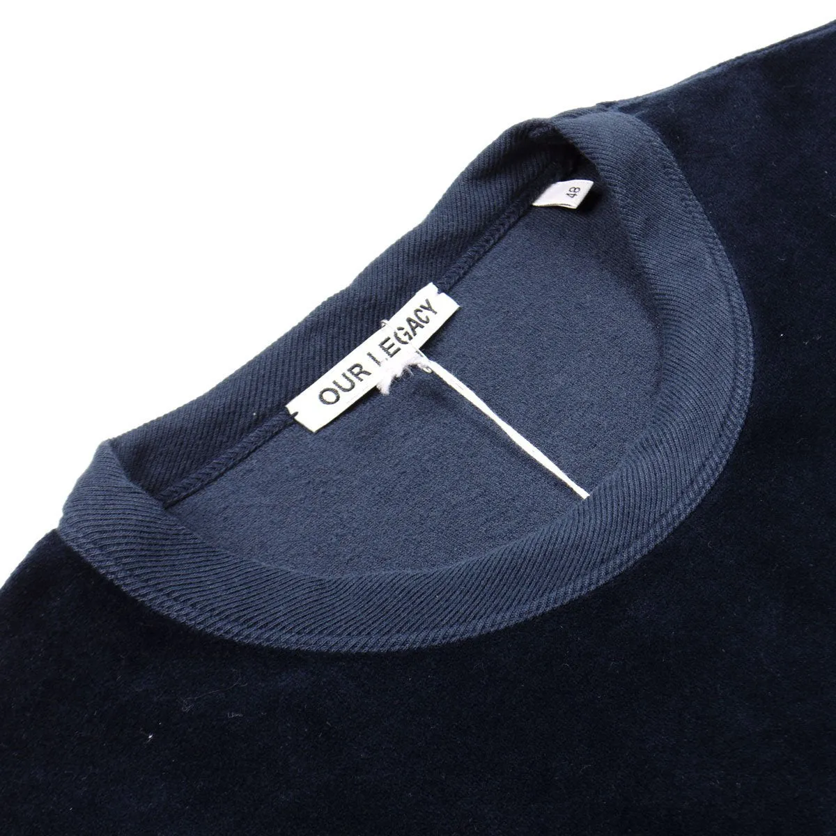 Our Legacy - Longsleeve T-shirt - Navy Velour