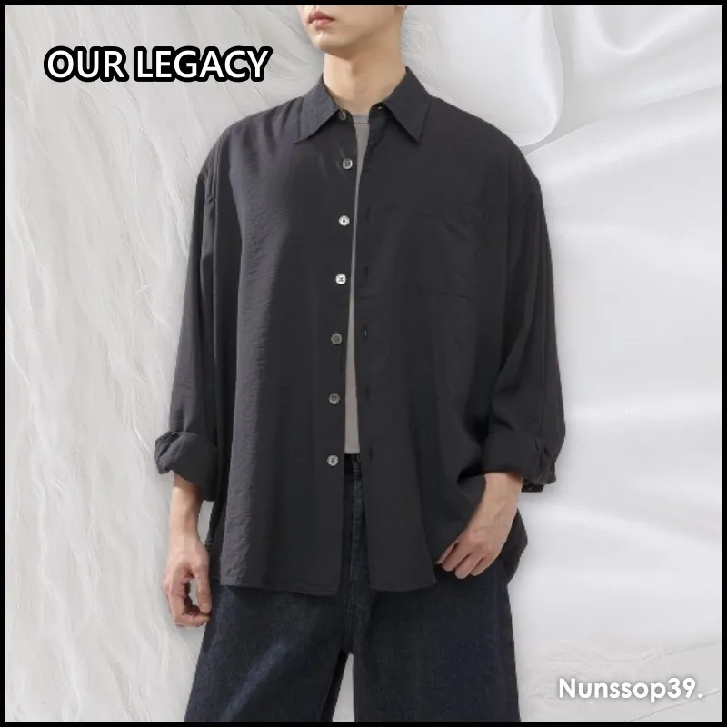 OUR LEGACY  |Street Style Plain Logo Shirts