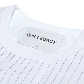 Our Legacy Weave TeeBlau Handler Stripe