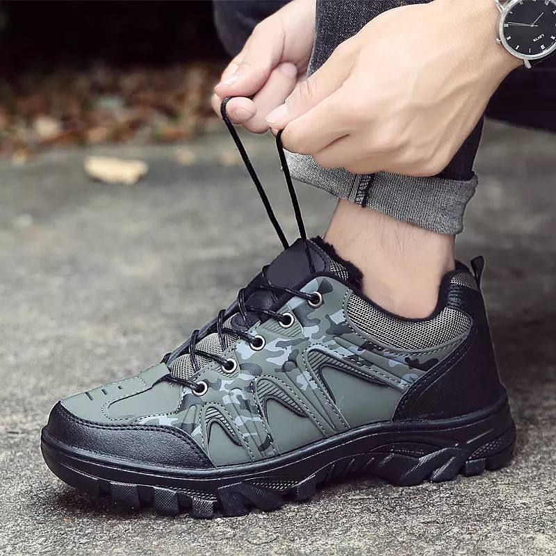 Outdoor Men Shoes Breathable Windproof Climbing Waterproof Anti-slip Wear-resistant Hiking Sneakers