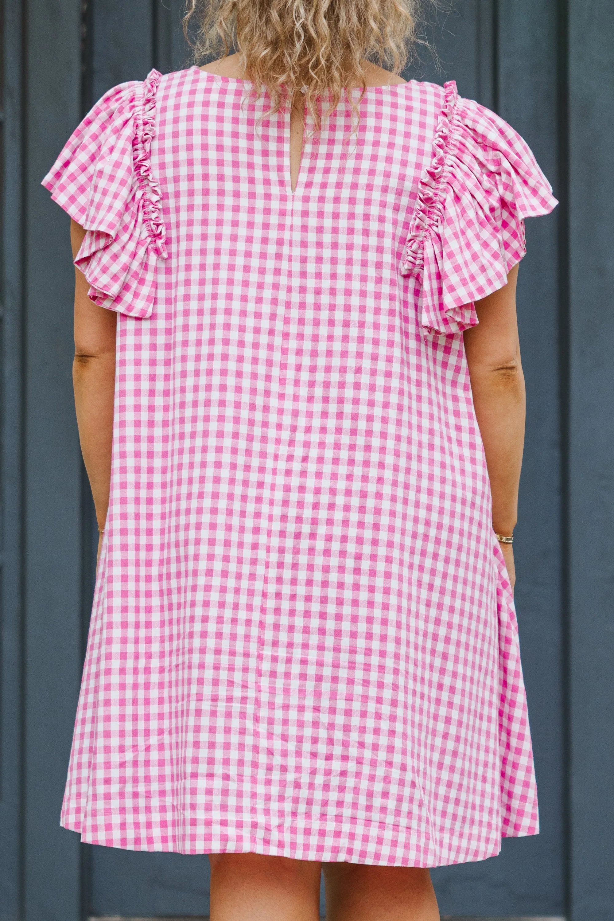 Picnic Perfection Dress, Pink