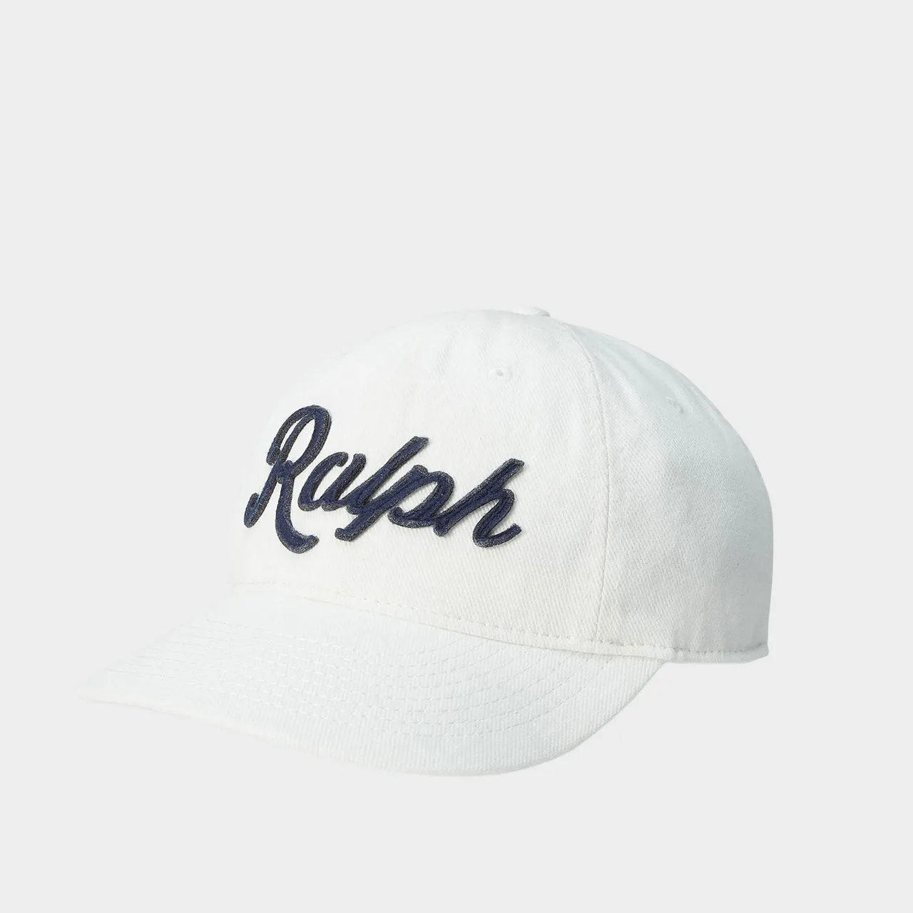 POLO RALPH LAUREN Patch Logo Baseball Cap - DECKWASH WHITE