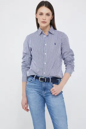 Polo Ralph Lauren shirt women's blue color