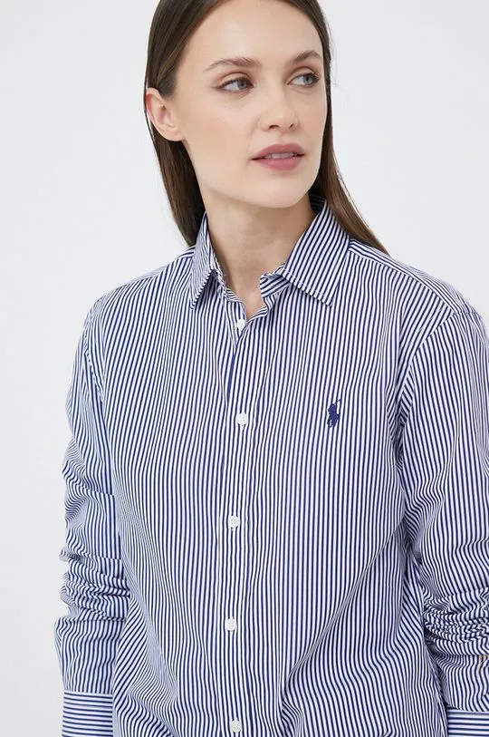 Polo Ralph Lauren shirt women's blue color