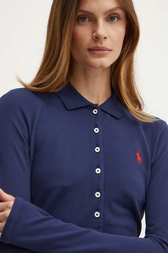 Polo Ralph Lauren shirt women's navy blue color 211941176