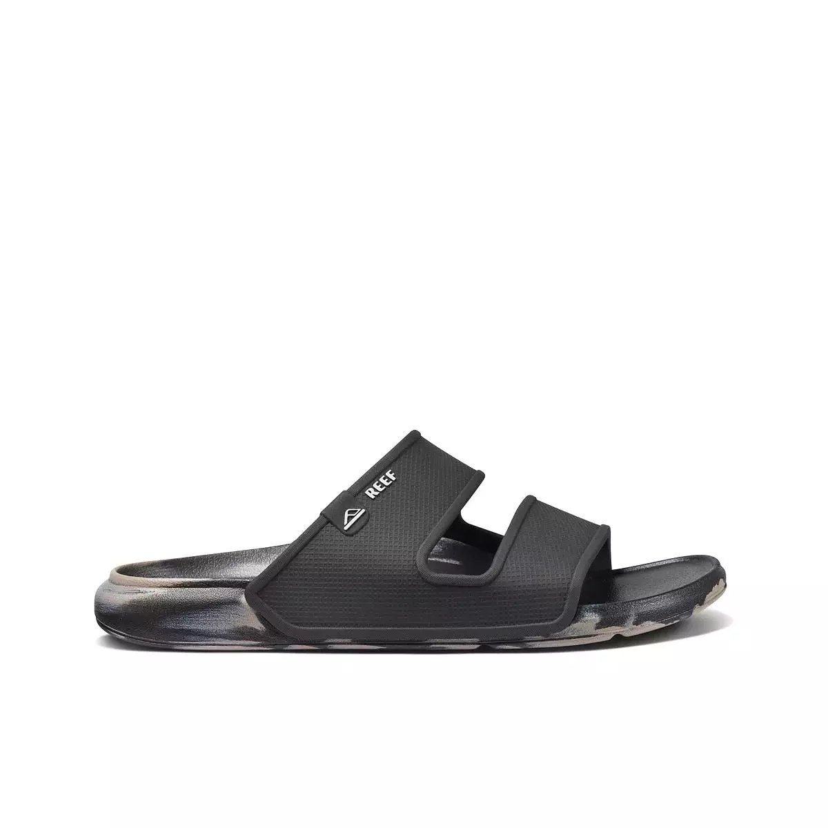 Reef Men's Oasis Double Up - Black/Taupe Marble