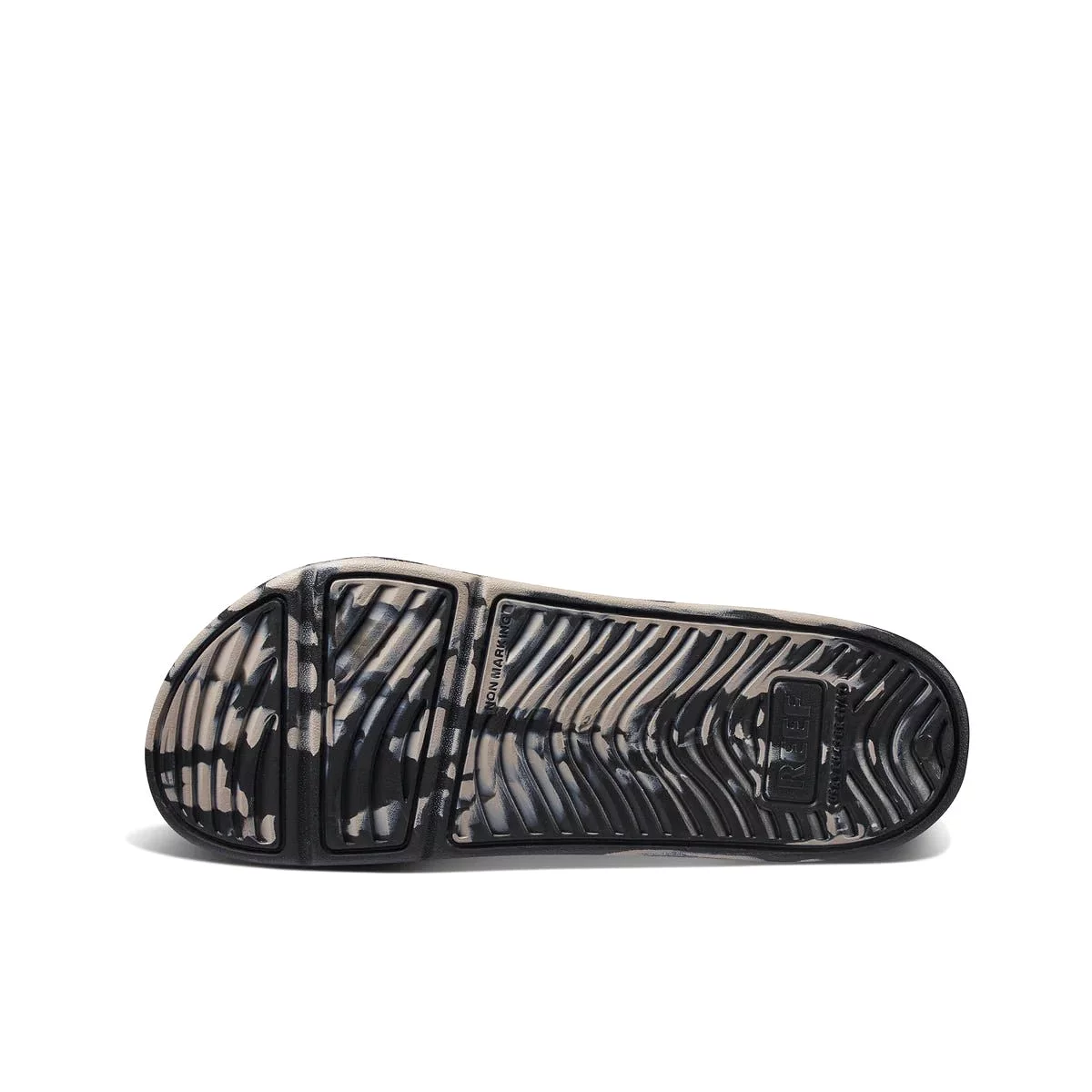 Reef Men's Oasis Double Up - Black/Taupe Marble