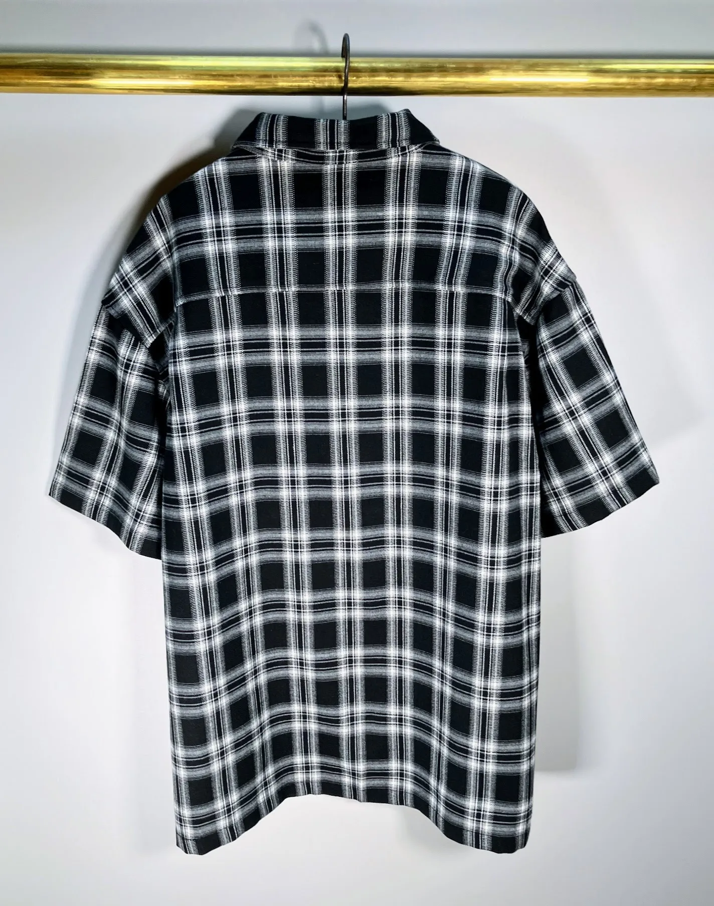 STUSSY  |Other Plaid Patterns Street Style Short Sleeves Skater Style