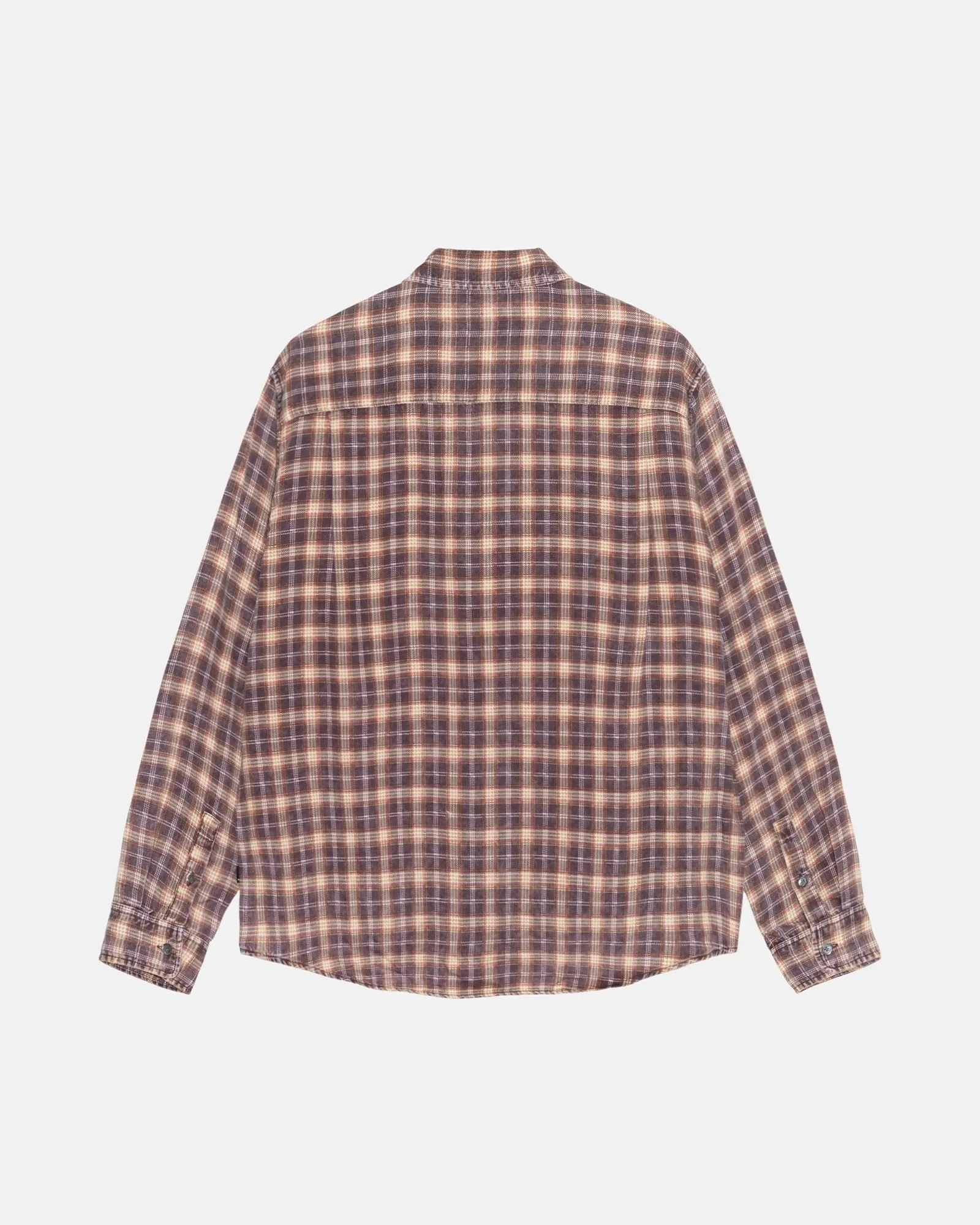 STUSSY  |Other Plaid Patterns Unisex Street Style Long Sleeves Logo