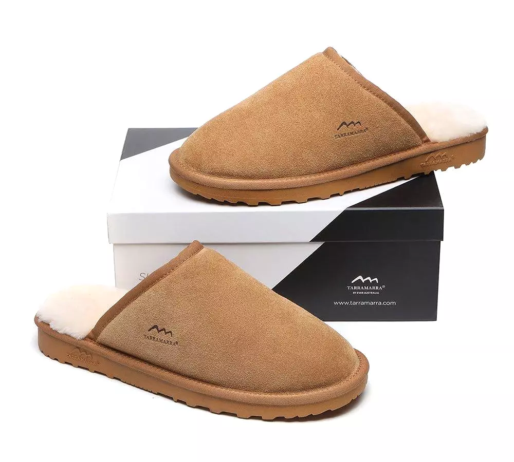 TARRAMARRA Premium Sheepskin Men Scuff Larry