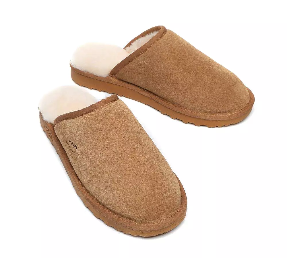 TARRAMARRA Premium Sheepskin Men Scuff Larry