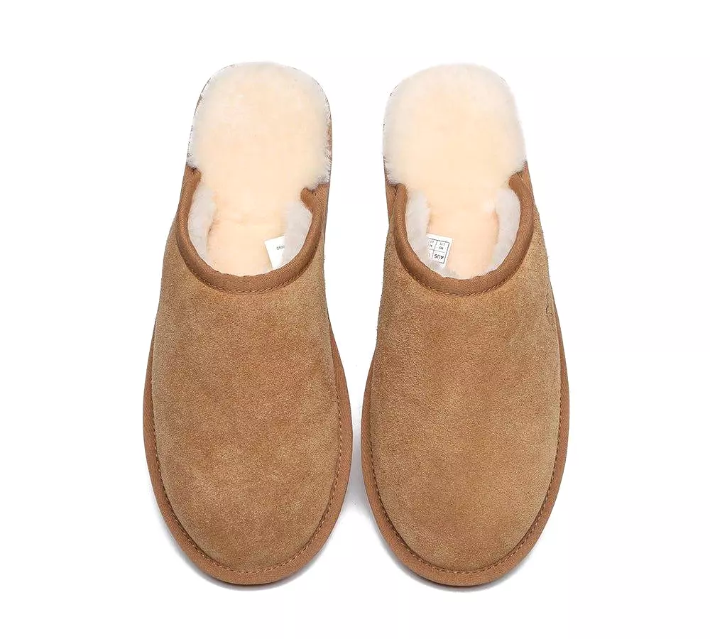 TARRAMARRA Premium Sheepskin Men Scuff Larry