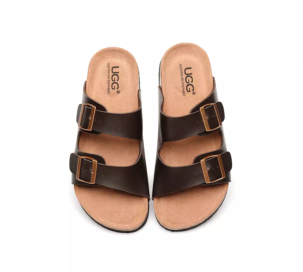 UGG Australian Shepherd Summer Unisex Beach Slip-On Flats Sandal Slides Mick