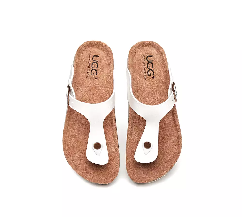 UGG Australian Shepherd Summer Unisex Beach Slip-On Sandal Slides Thongs Beck