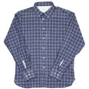 Universal Works - Standard Shirt Alex Fine Check - Navy