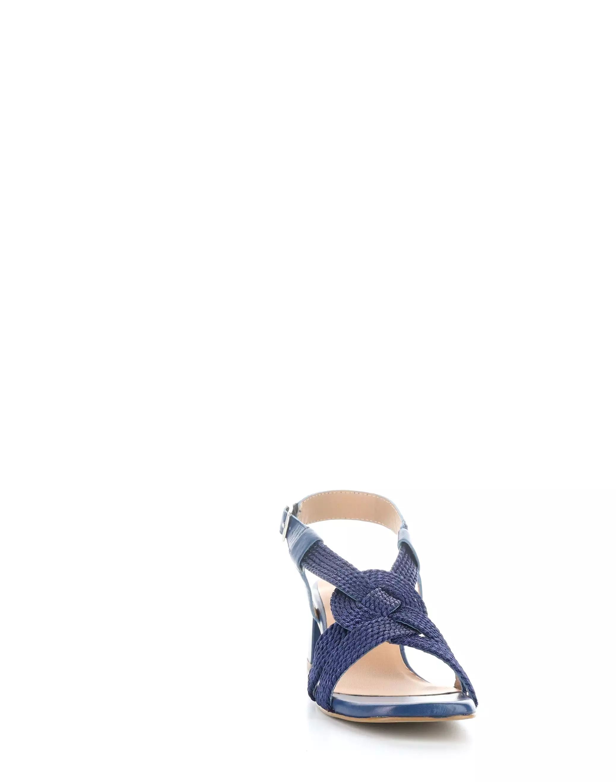 UPBEAT NAVY Buckle Sandals