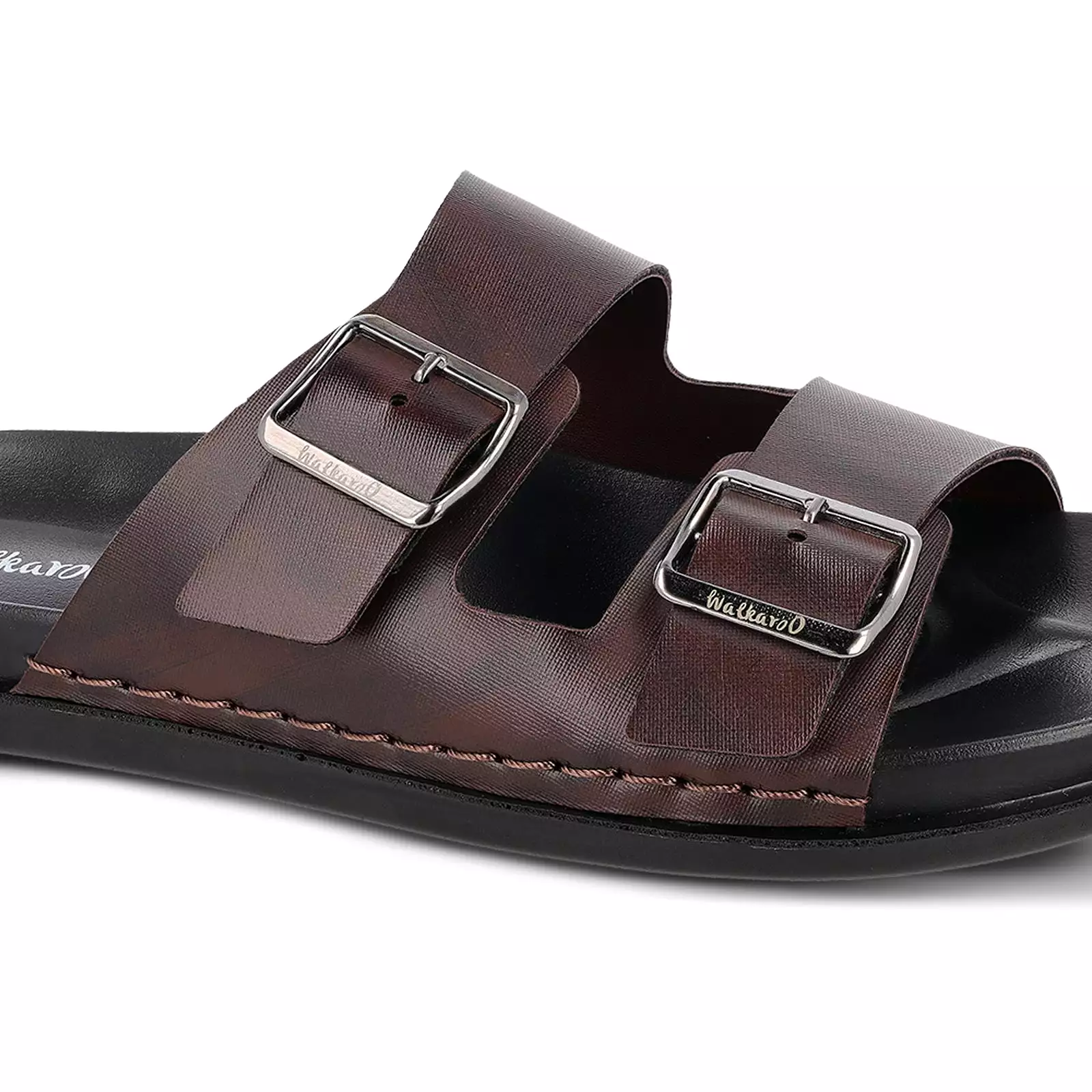 Walkaroo+ Men Sandals  - WE1337 BLACK