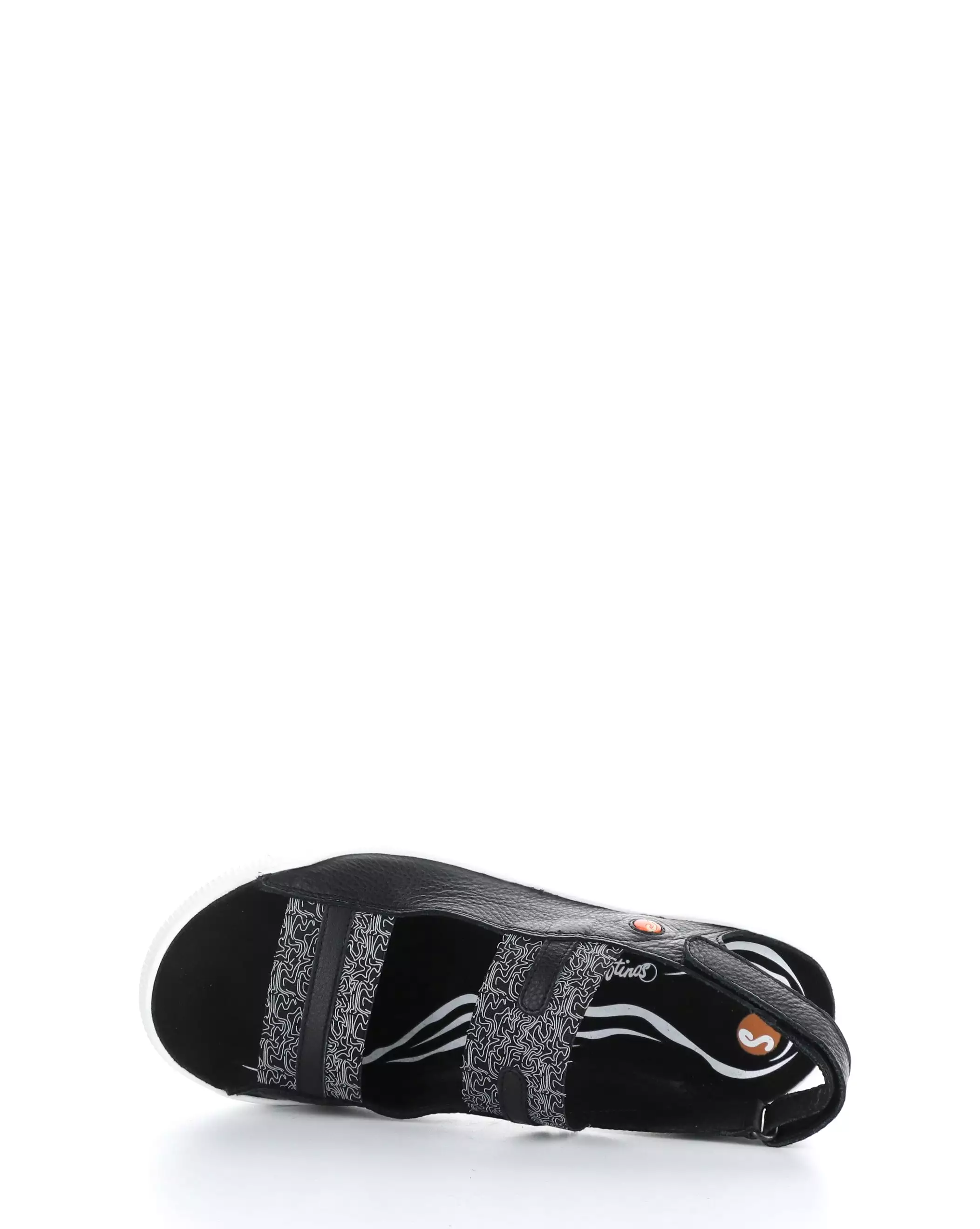 WHEB749SOF 000 BLACK Velcro Sandals