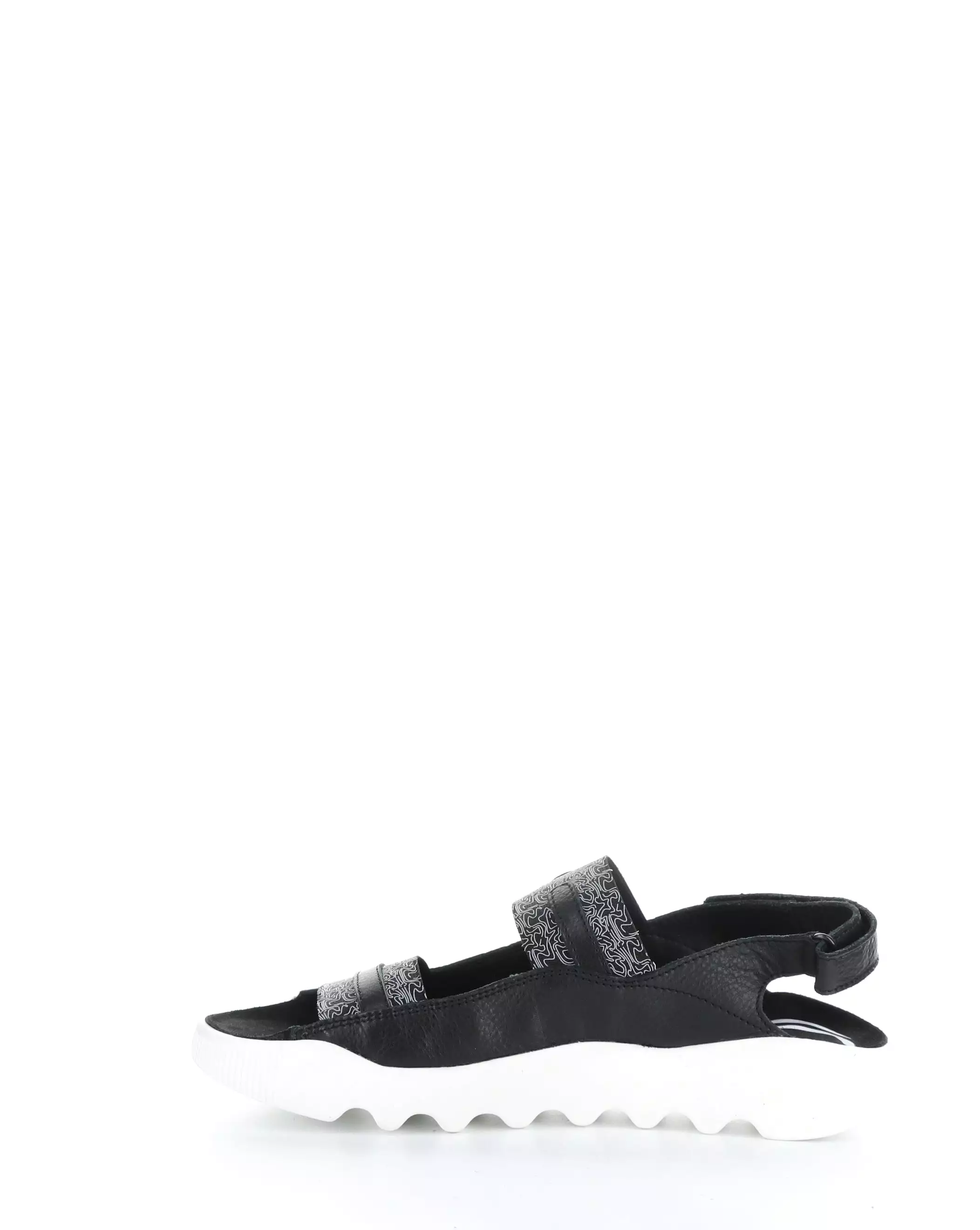 WHEB749SOF 000 BLACK Velcro Sandals