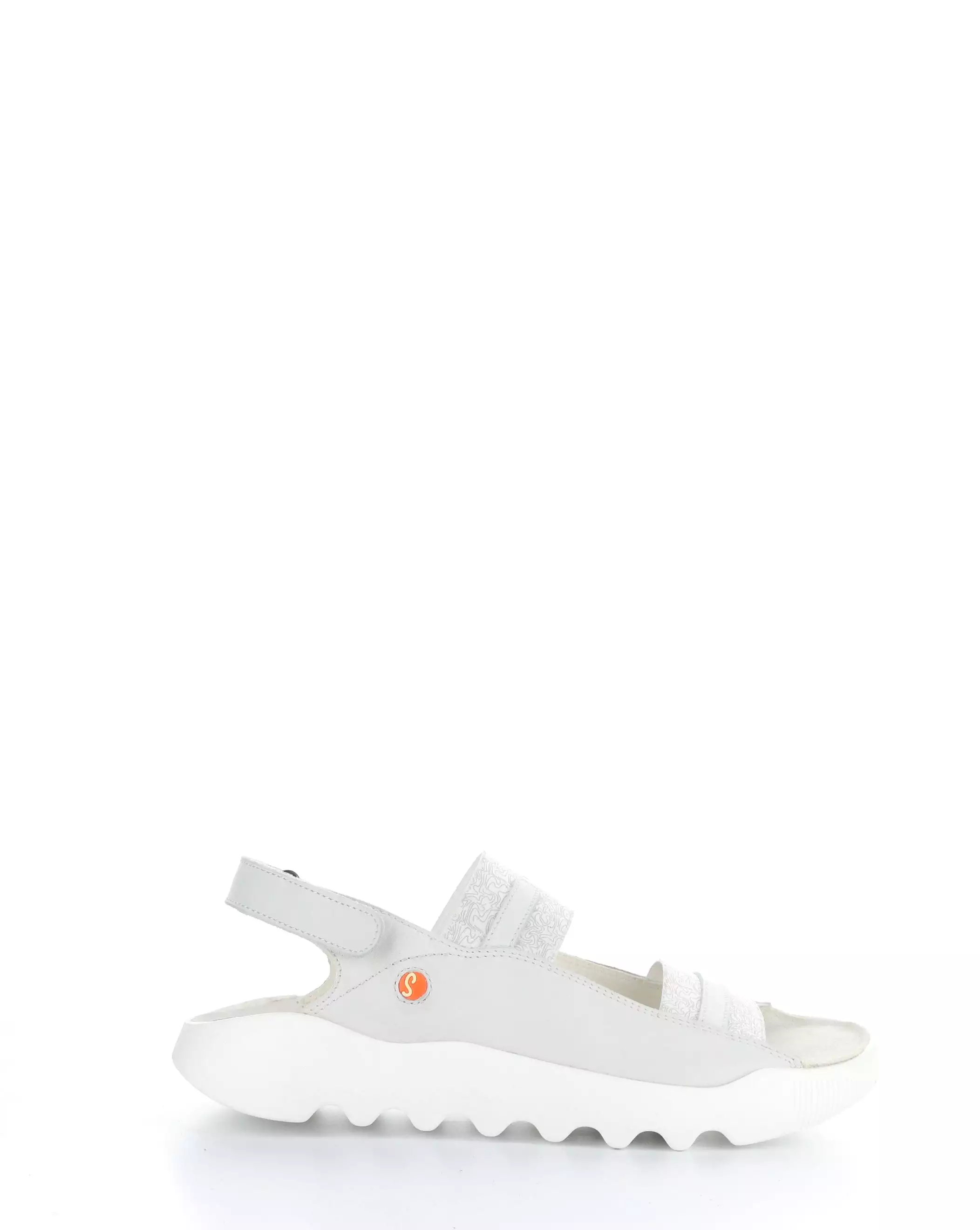 WHEB749SOF 001 WHITE Velcro Sandals