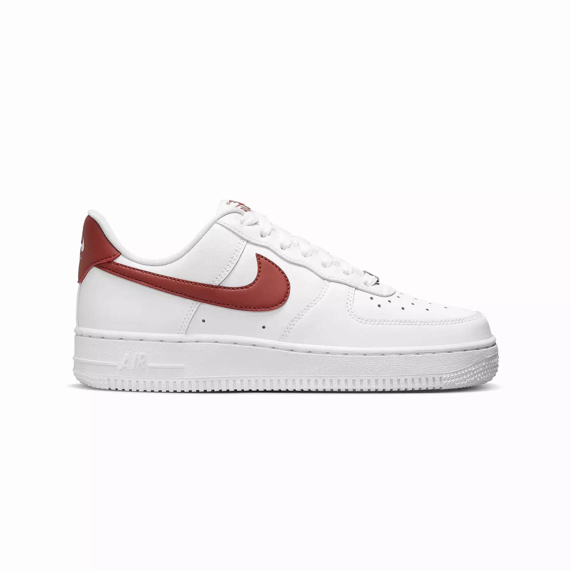 WMN'S AIR FORCE 1 07 'WHITE/RUGGED ORANGE'