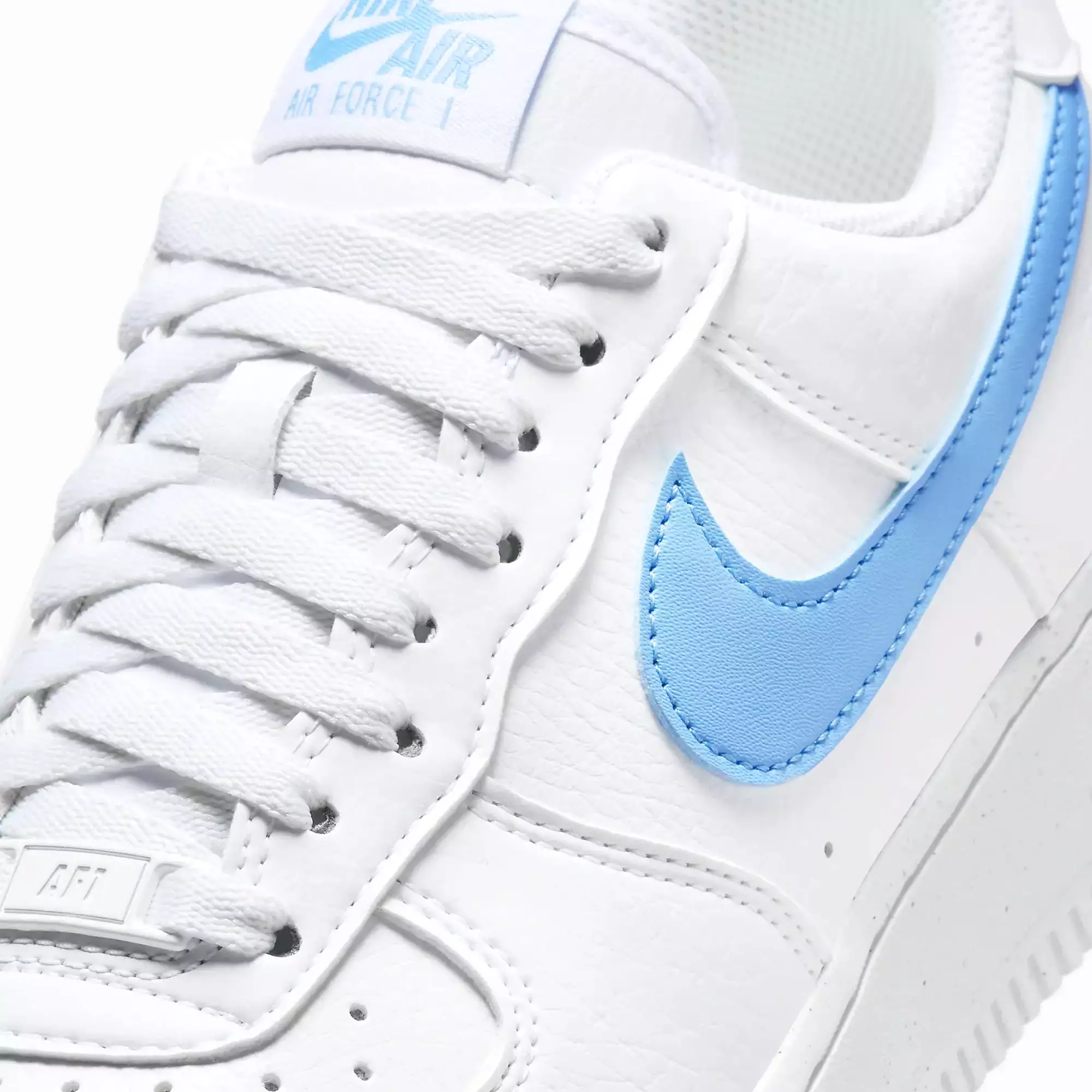 WMN'S AIR FORCE 1 '07 'WHITE/UNIVERSITY BLUE-WHITE-VOLT'