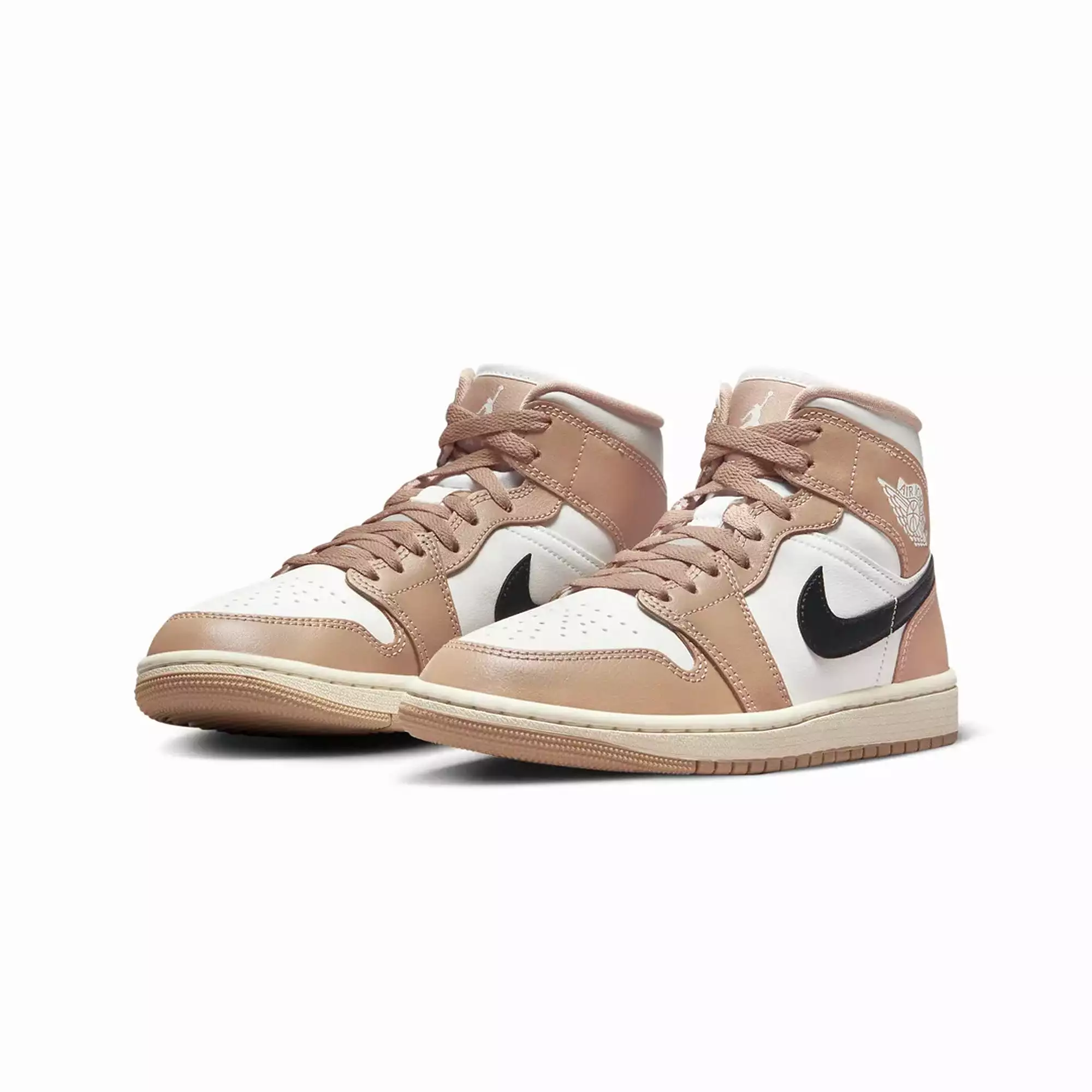 WMN'S AIR JORDAN 1 'SAIL/BLACK-DESERT'