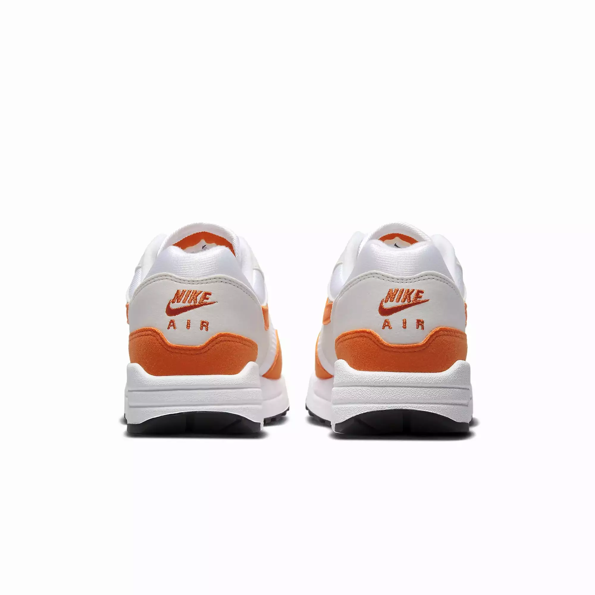 WMN'S AIR MAX 1 'NEUTRAL GREY/SAFETY ORANGE-WHITE-BLACK'