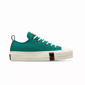 WMN'S CHUCK TAYLOR ALL STAR LIFT TORTOISE LOW TOP MAGIC 'MAGIC PEACOCK/EGRET/TAWNY OWL'