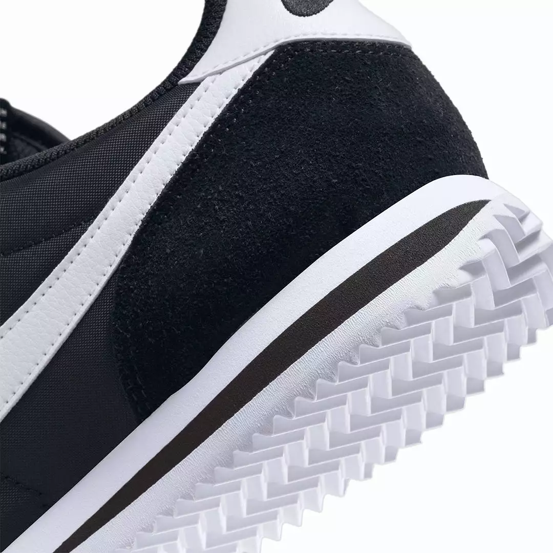 WMN'S CORTEZ TXT 'BLACK/WHITE'