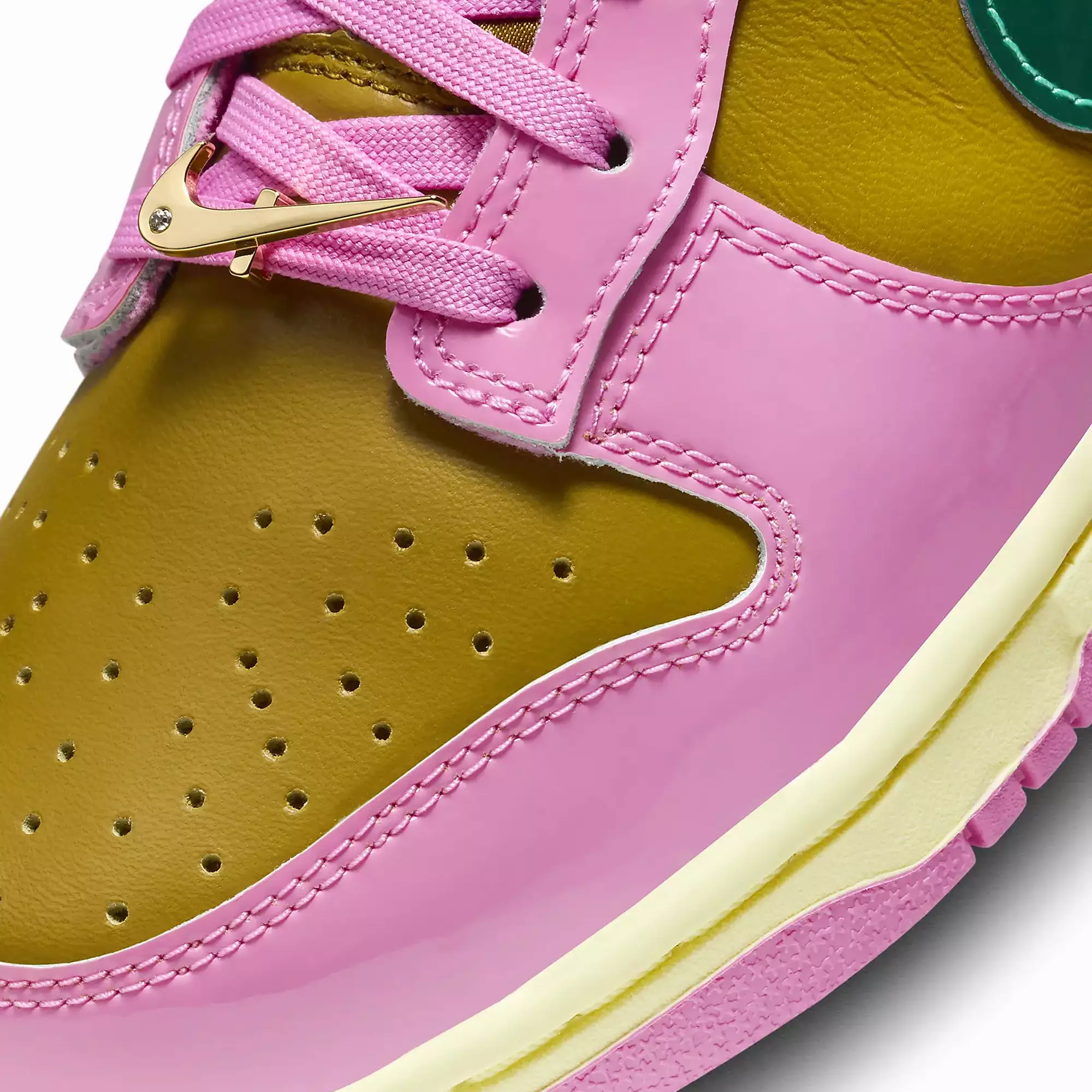 WMN'S DUNK LOW X PARRIS GOEBEL 'PLAYFUL PINK/MULTI-COLOR-BRONZINE'