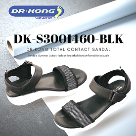 WOMEN TOTAL CONTACT SANDALS DK-S3001460-BLK(RP : $159)