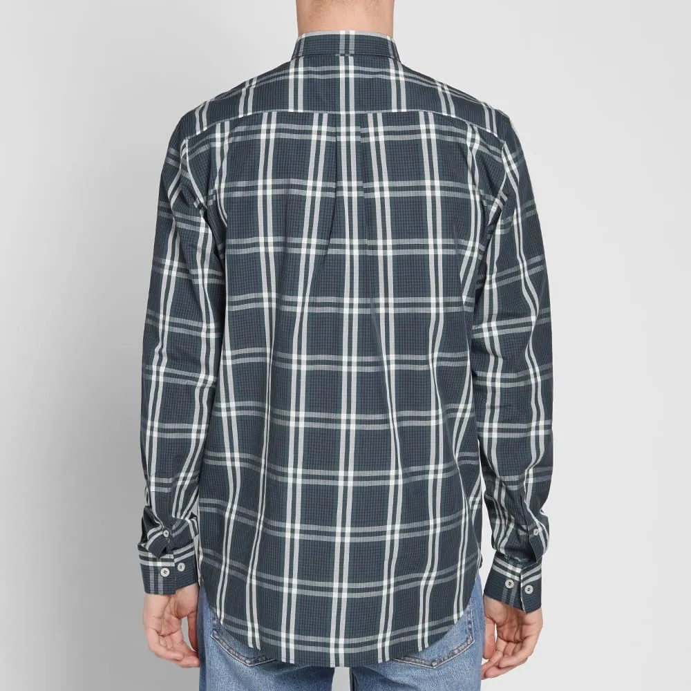 Wood Wood Dorset Check ShirtDark Green