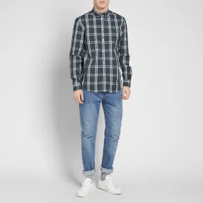 Wood Wood Dorset Check ShirtDark Green