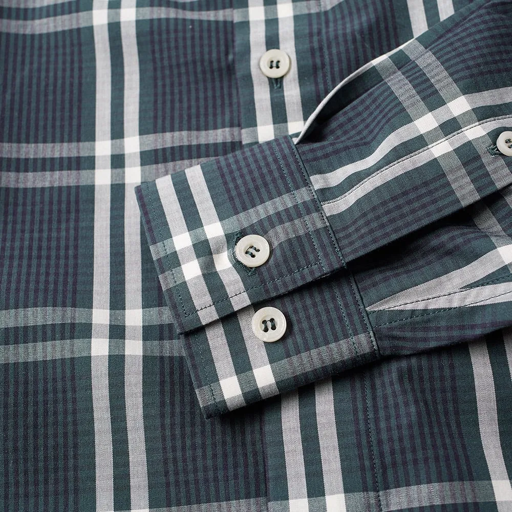 Wood Wood Dorset Check ShirtDark Green