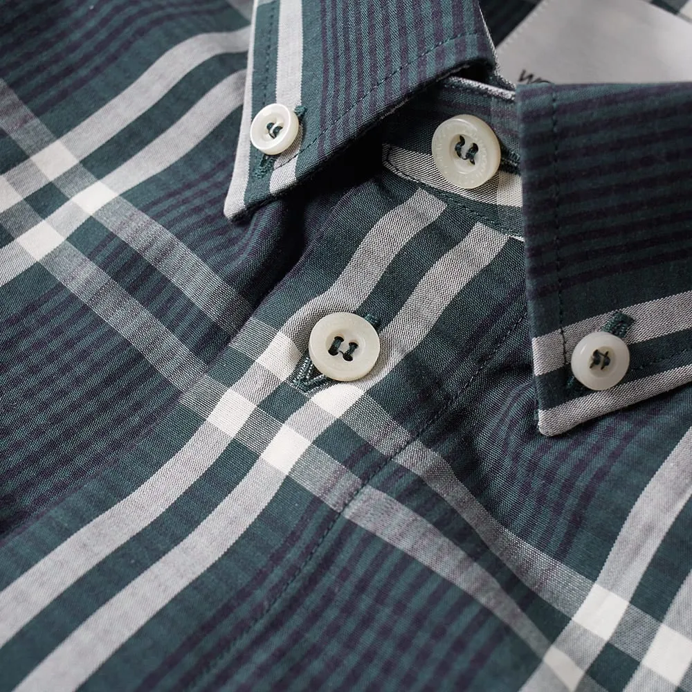 Wood Wood Dorset Check ShirtDark Green