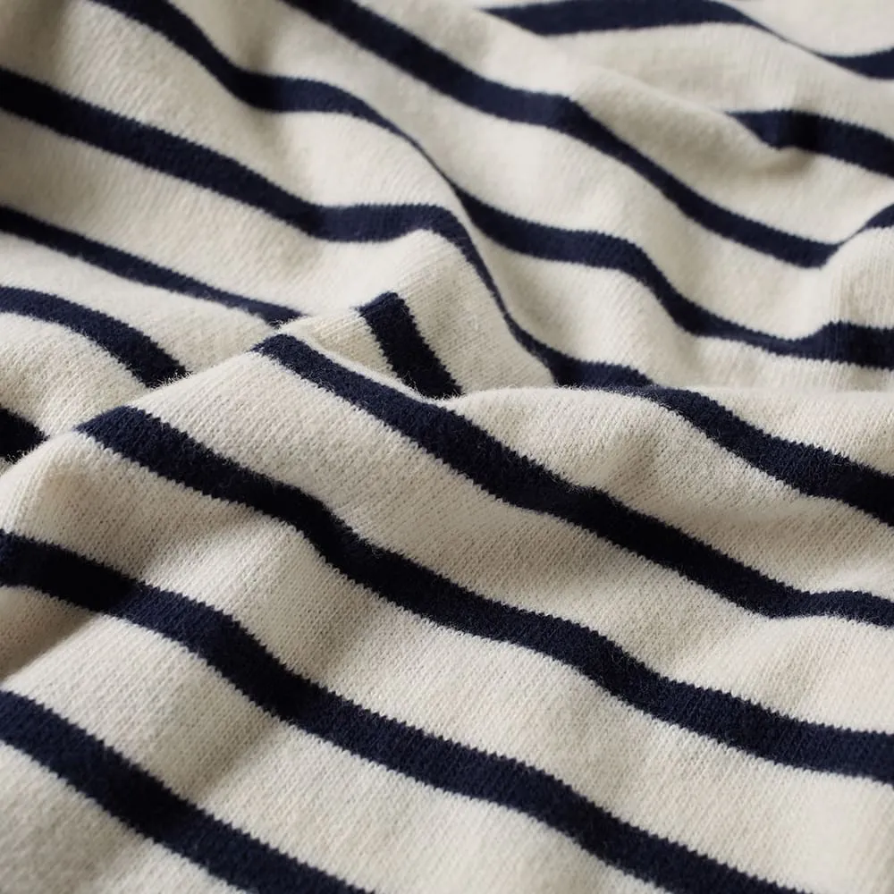 Wood Wood Harry Stripe TeeWhite & Navy