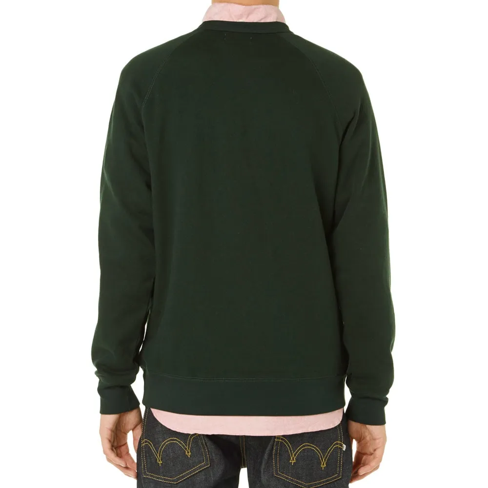 Wood Wood Hester Parachute SweatGreen