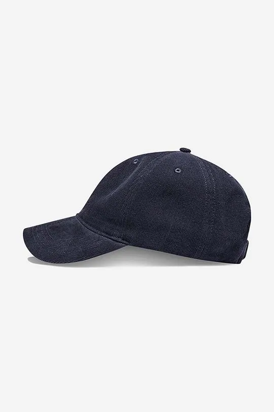 Wood Wood Low profile corduroy cap navy blue color 12130810.9016