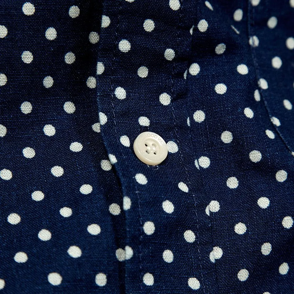 Wood Wood Paradiski ShirtDenim Dot