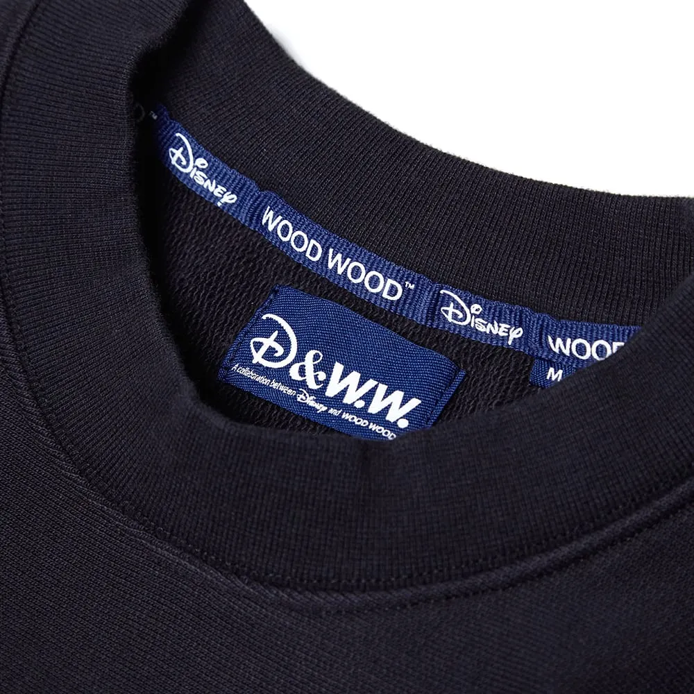 Wood Wood x Disney Larry Printed SweatBlack