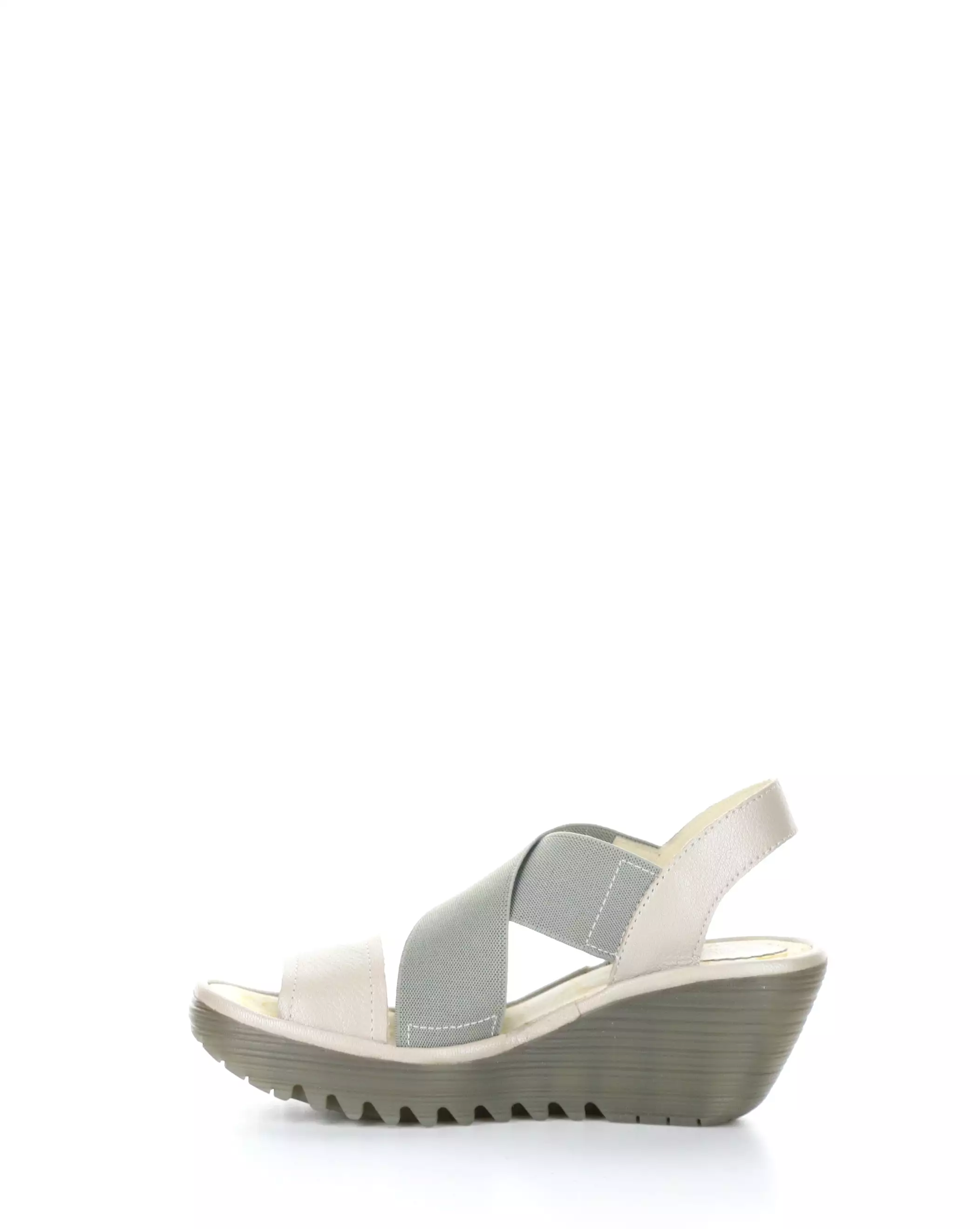 YAJI888FLY 025 MEDIUM/DK SILVER Elasticated Sandals