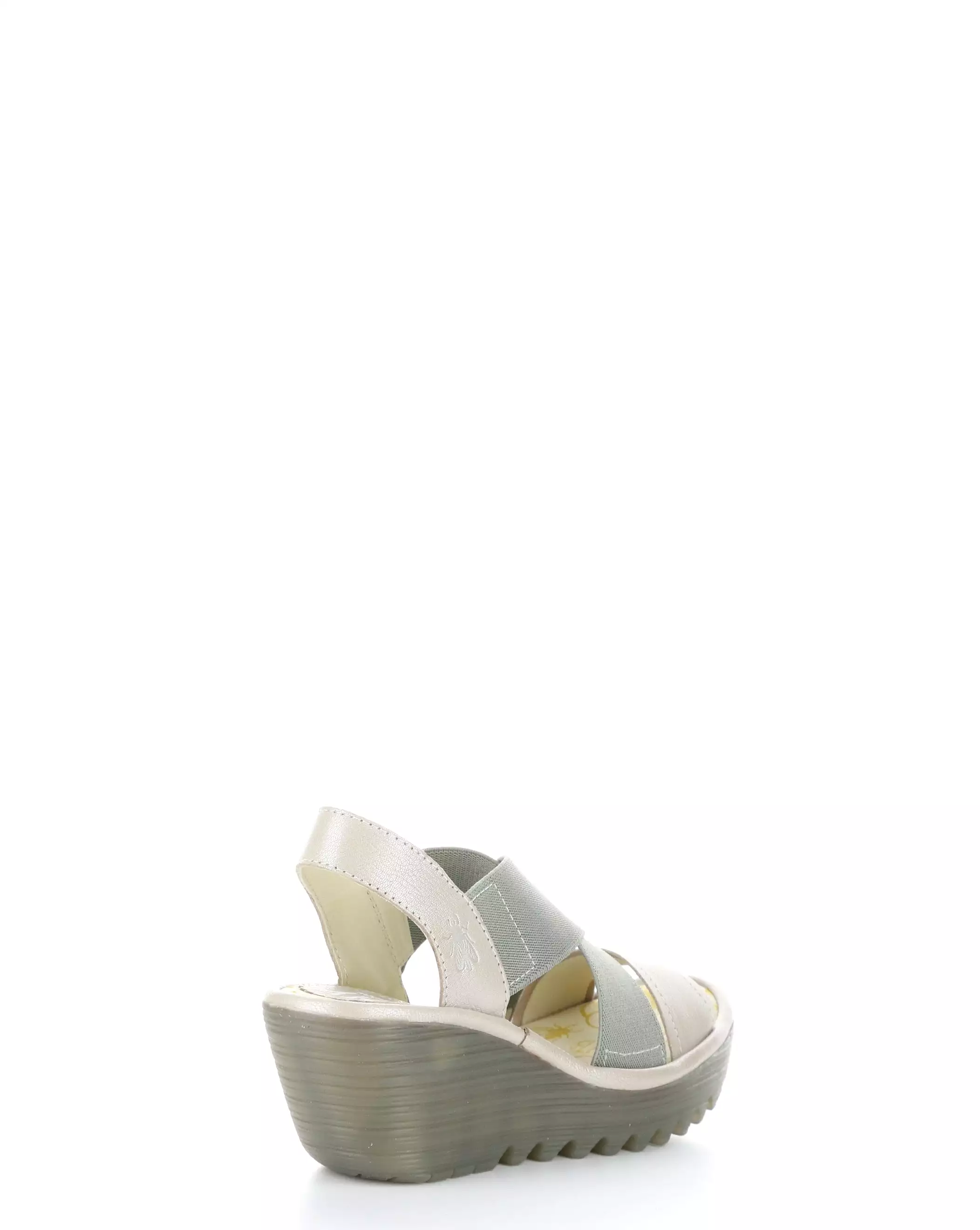 YAJI888FLY 025 MEDIUM/DK SILVER Elasticated Sandals