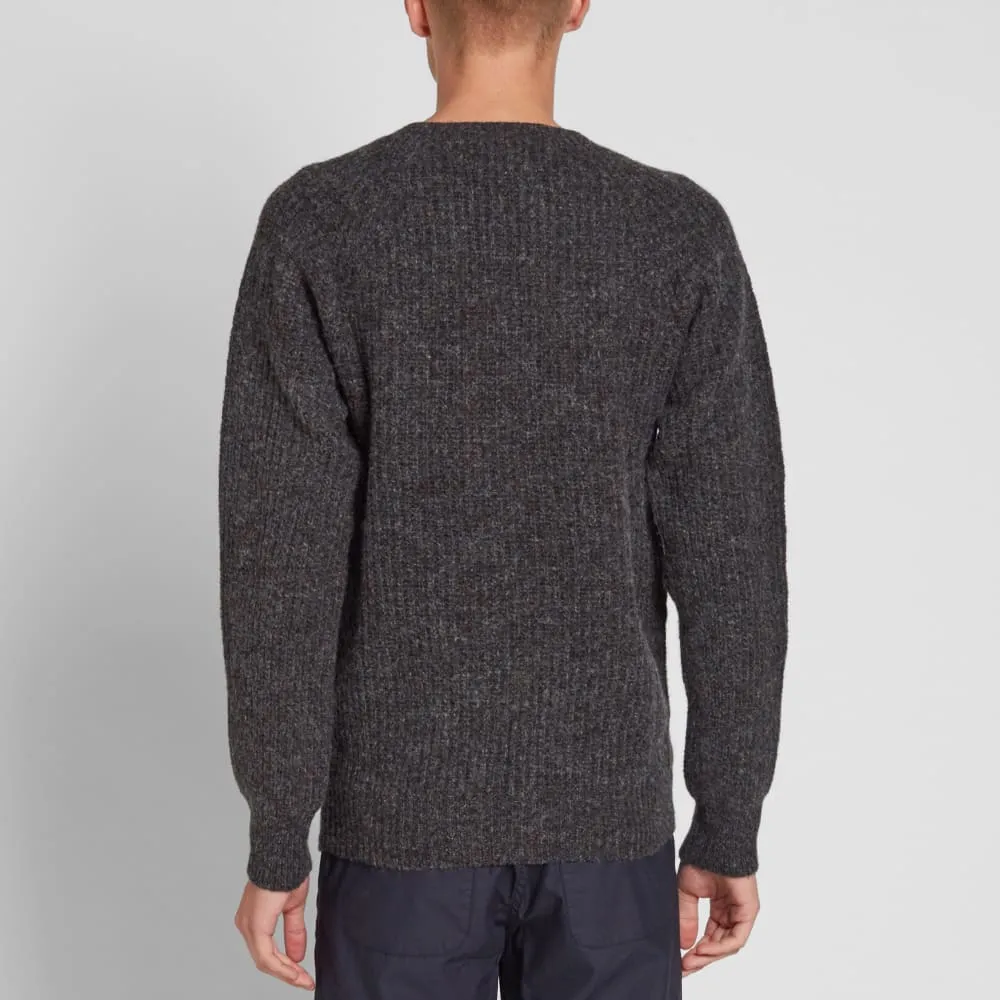 YMC Rib Crew KnitSmoulder