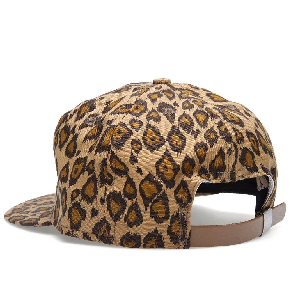 YMC x Ebbets Field Flannels Long Visor CapLeopard