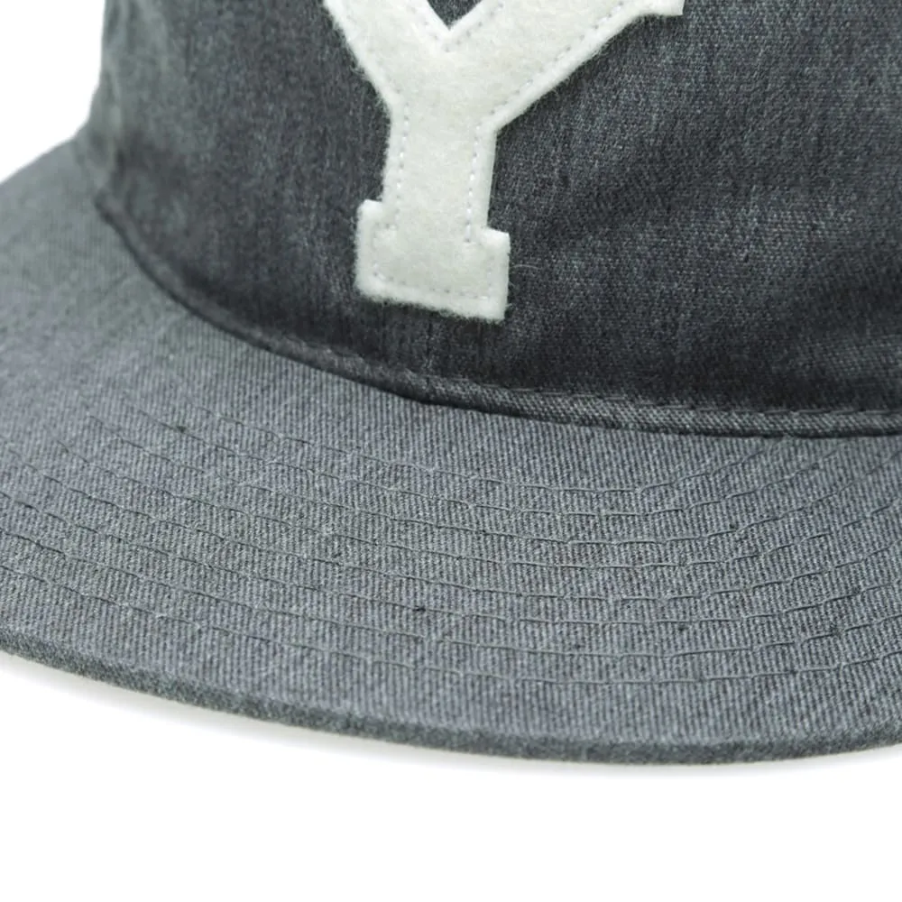 YMC x Ebbets Field Y Long Visor CapGrey