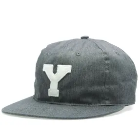 YMC x Ebbets Field Y Long Visor CapGrey